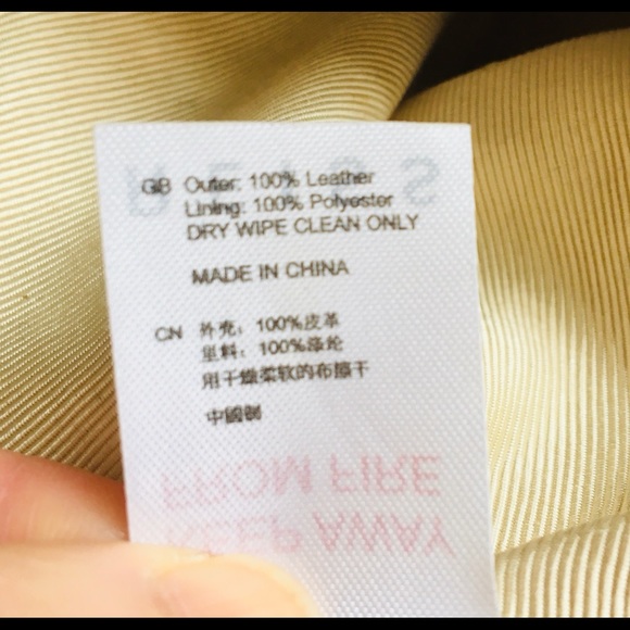 Reiss Tan Leather Chain Strap Shoulder Bag - Picture 13 of 14